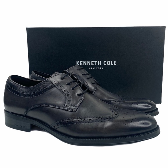KENNETH Cole New York Brock Wingtip Dress Shoes - Picture 1 of 16